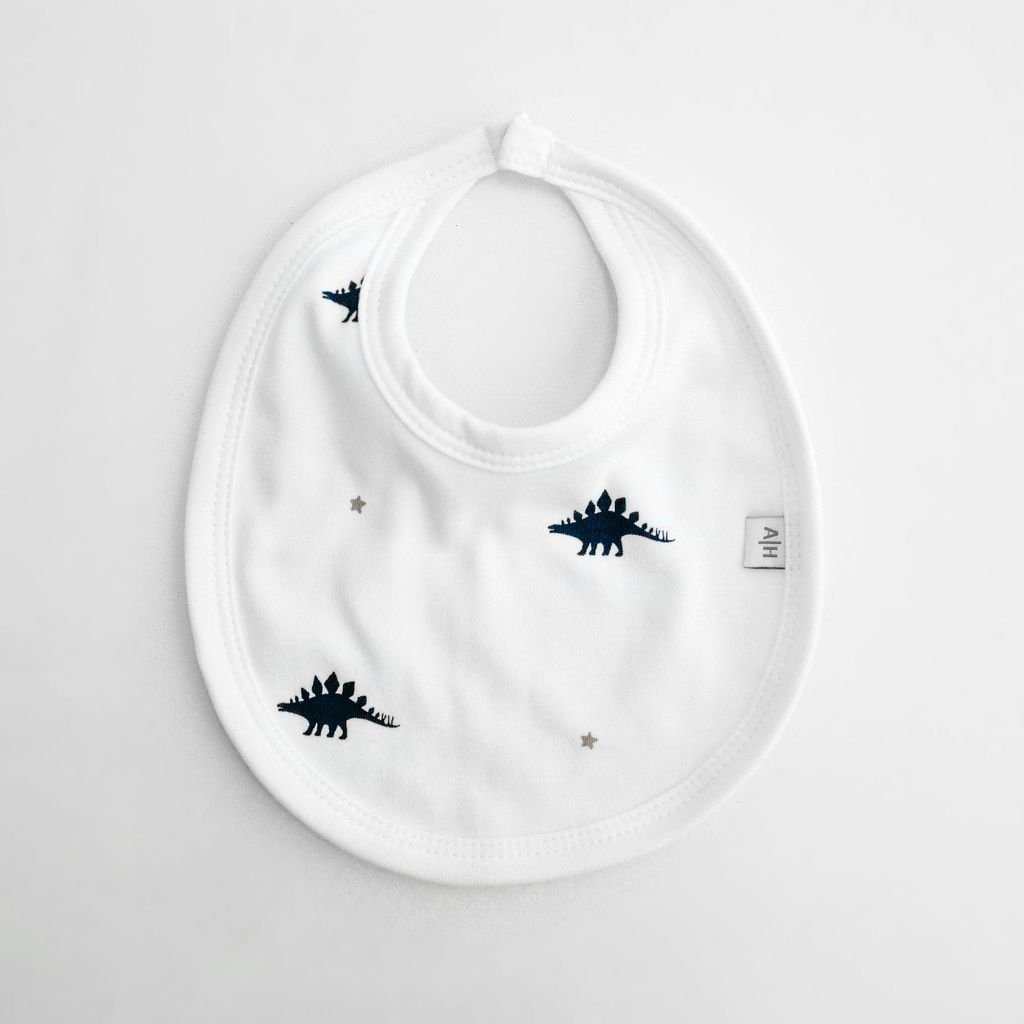 Baby Bib - 100% Silicone Dino