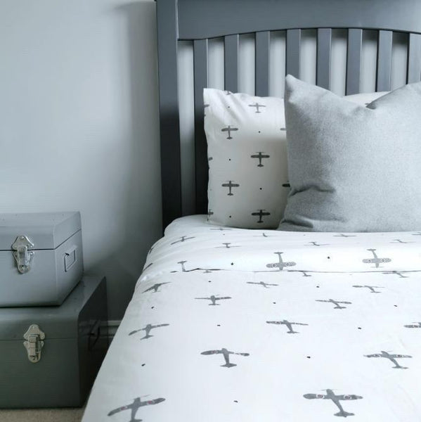 Plane crib set best sale